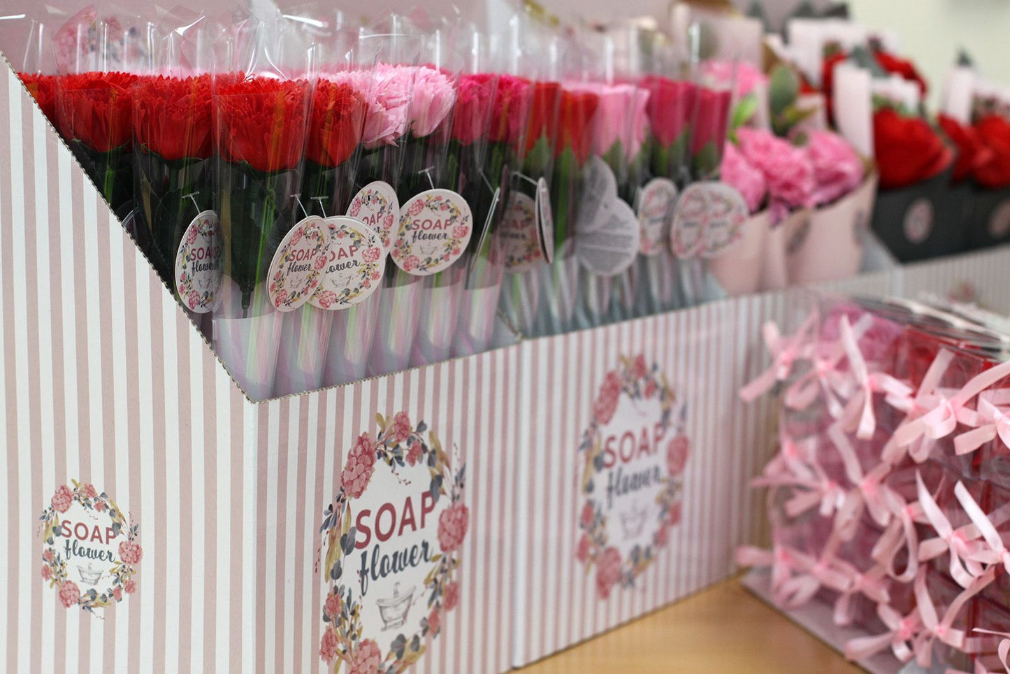 Ready to Retail Soap Flower - Small Rose