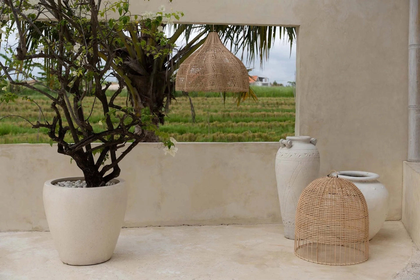 Suspension Design "Le Fouetté" - Naturel (Taille M)