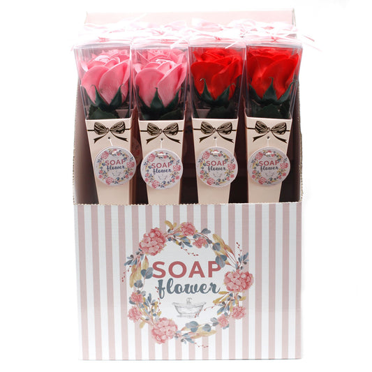 Ready to Retail Soap Flower - Medium Rose