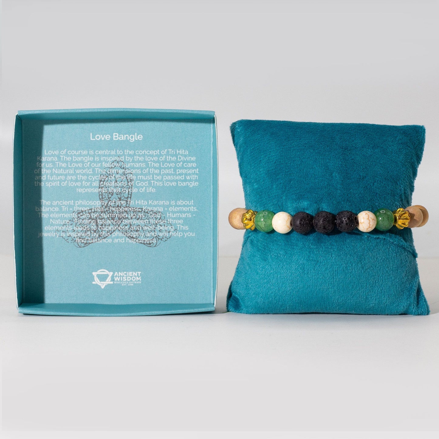 Tri Hita Karana Bangle - Love