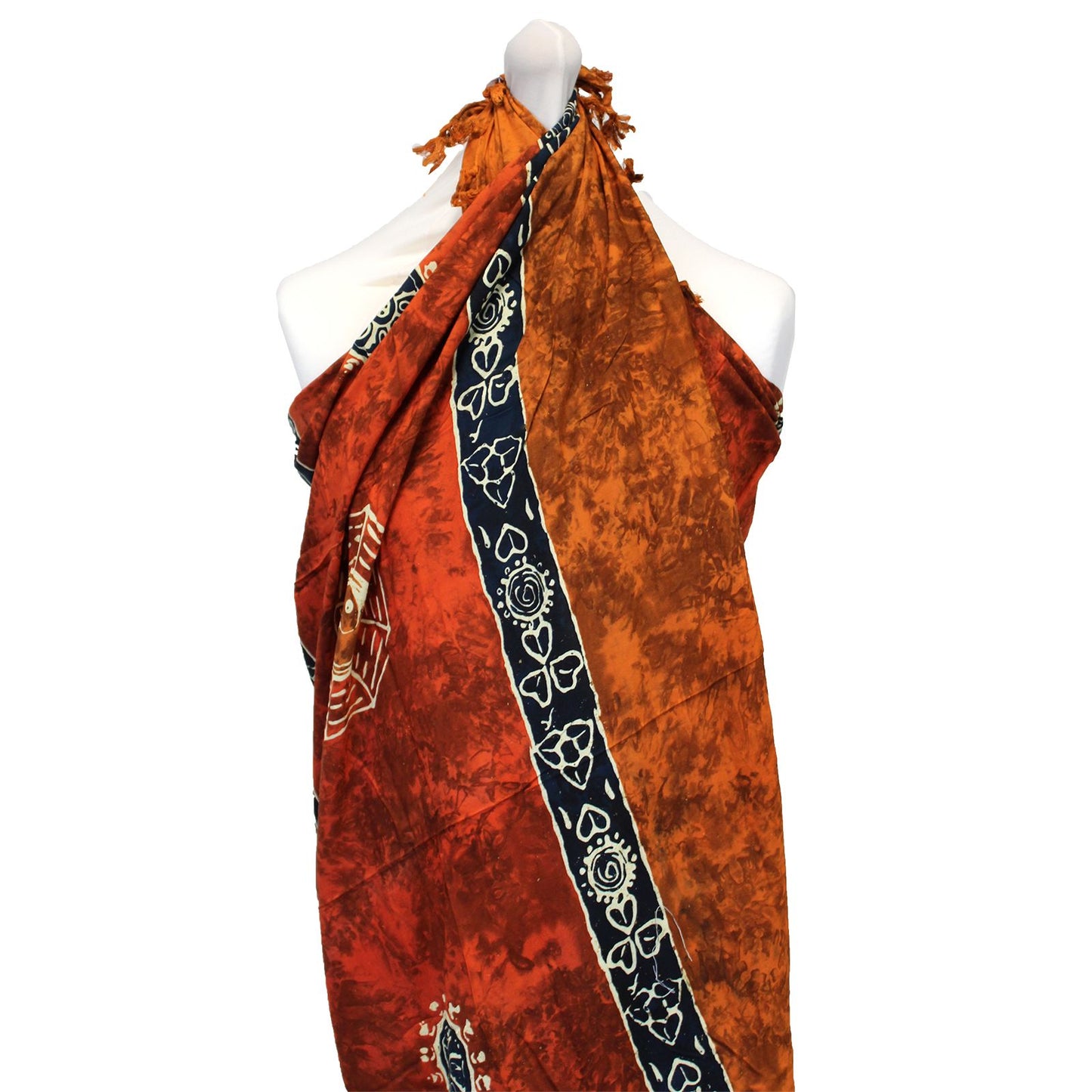 1x Bali Celtic Sarongs - Yin & Yang (4 Assorted Colours)