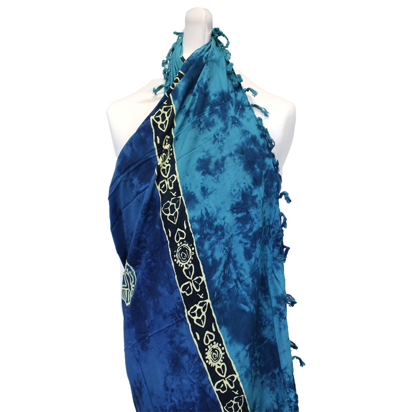 1x Bali Celtic Sarongs - Lucky Coins (4 Assorted Colours)