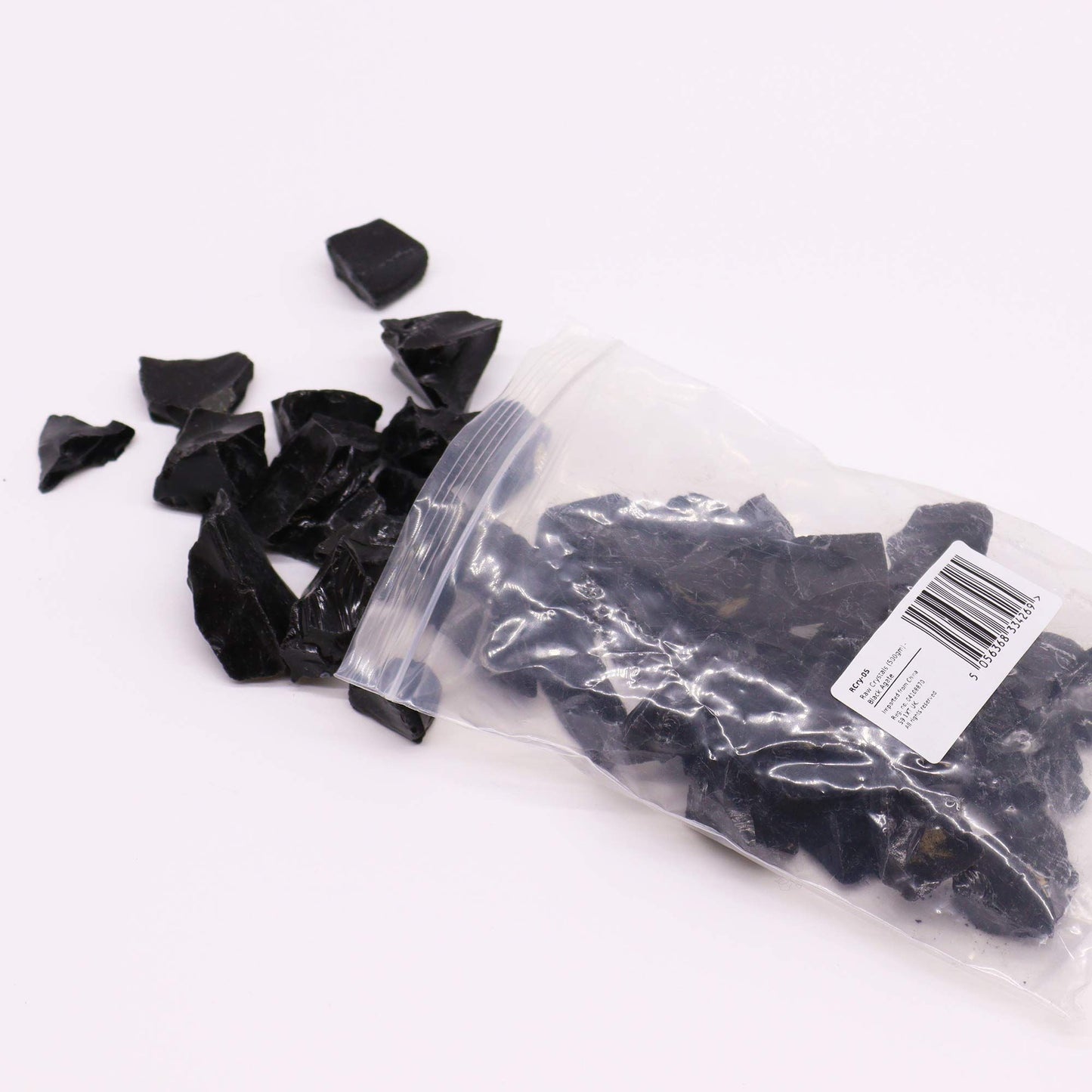 Raw Crystals (500gm) - Black Obsidian