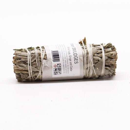 Smudge Stick - White Sage, Ginger and Cedar